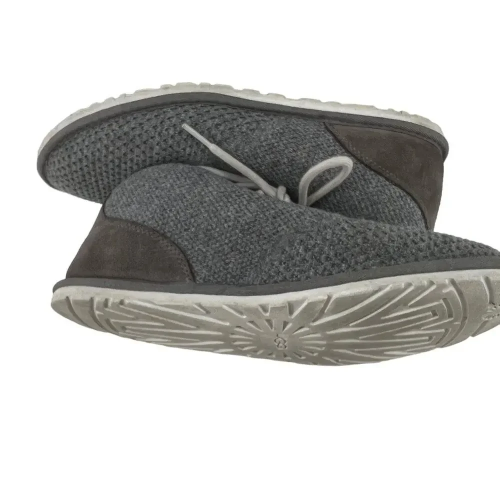 Ugg Maksim Hyperweave Wool 1018465 'Dark Charcoal' Men's Chukka Boot Shoes 8